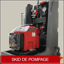 skid de pompage Flowrox